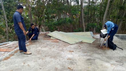 Survey Lapangan rencana pembangunan Musholla di Dusun Trayeman TA 2018