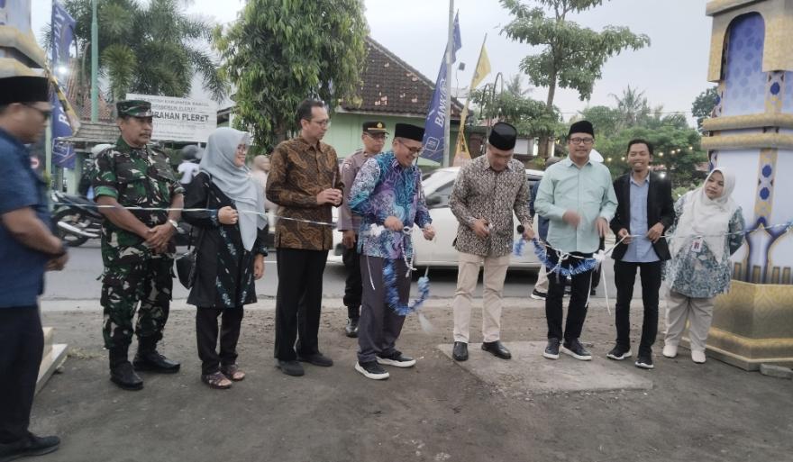 Bupati Bantul Abdul Halim Muslih Resmi Membuka Pasar Ramadhan Kalurahan Pleret