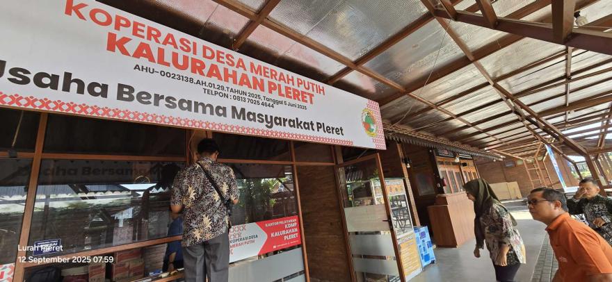 Pertemuan menanggapi Monev KOPDES Merah Putih